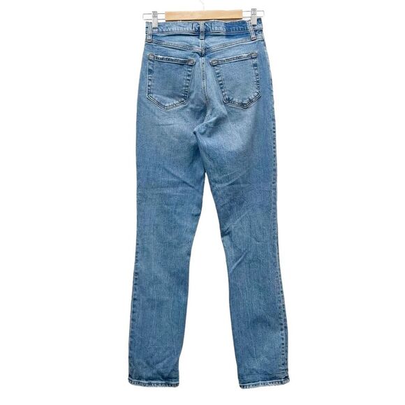 Abercrombie & Fitch 90s Curve Love High Rise Jeans Medium Wash Women's Size 27 - Picture 3 of 10